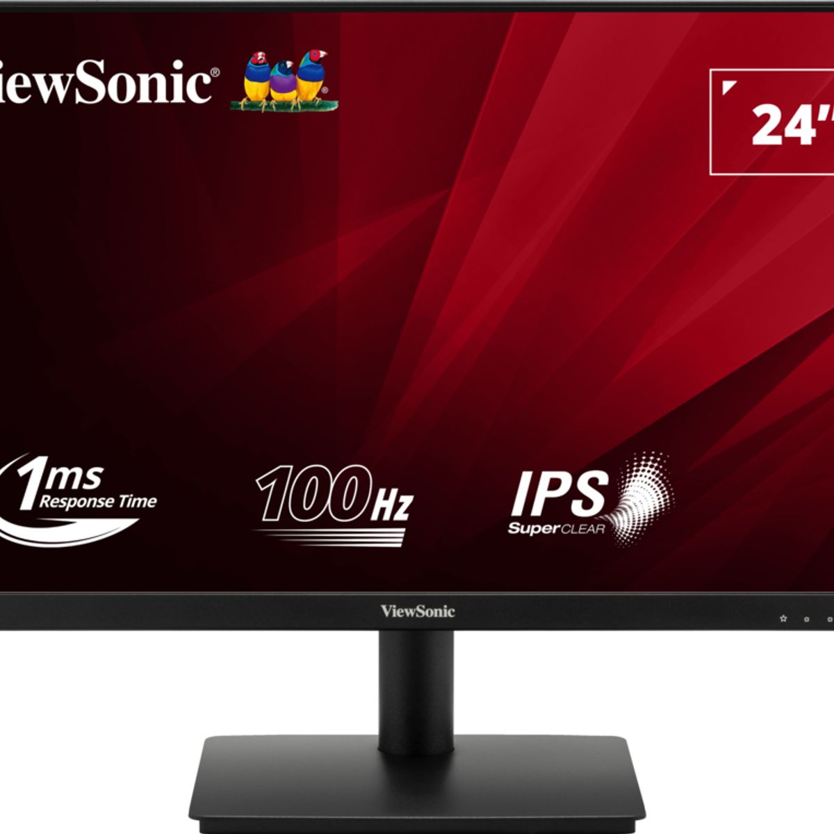 VIEWSONIC - Monitor Viewsonic Fhd De 24 Pulgadas 1080p 100hz 1ms Va240-h