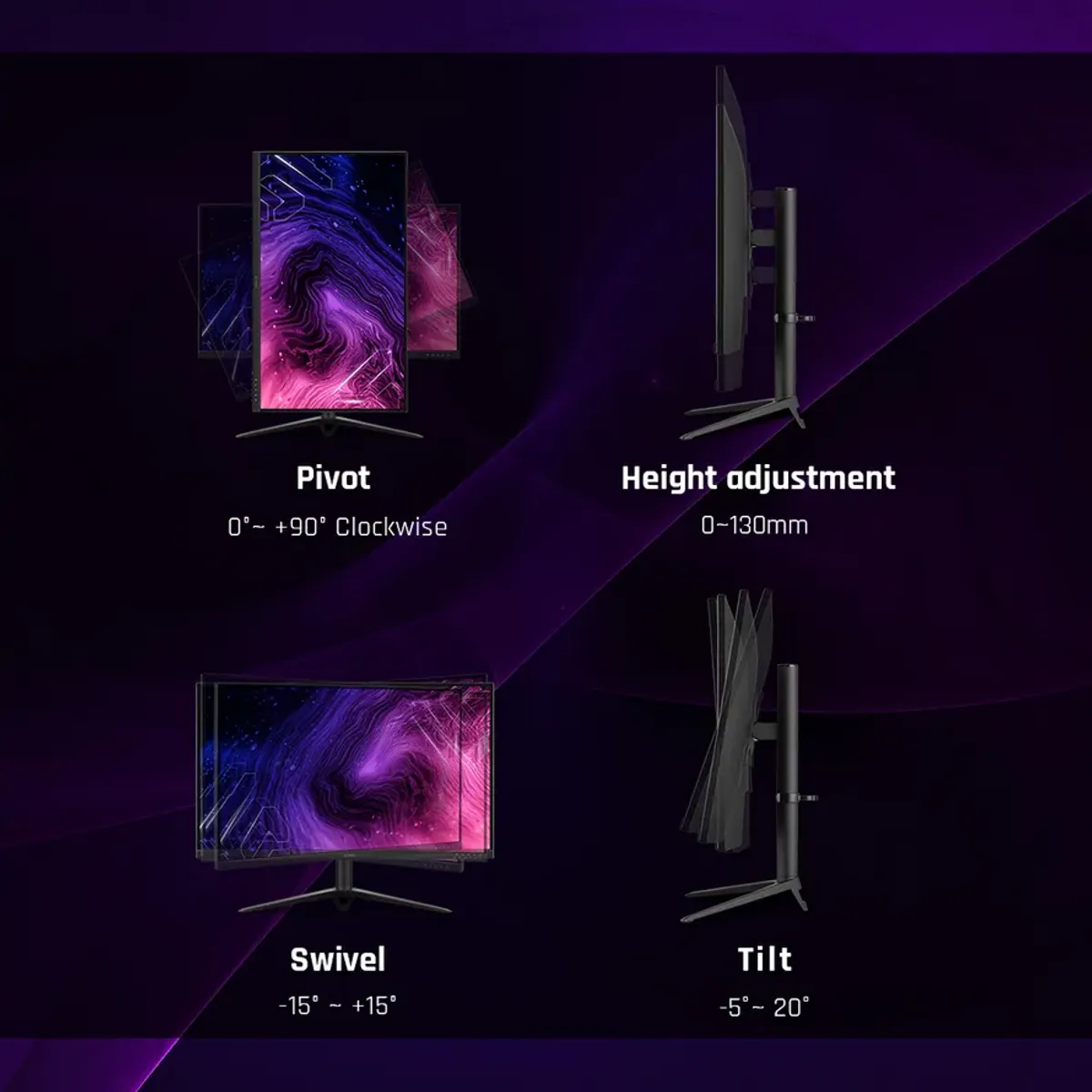 VIEWSONIC - Monitor Gamer Viewsonic Vx2728j-2k 27'' 180hz Qhd Ips Led