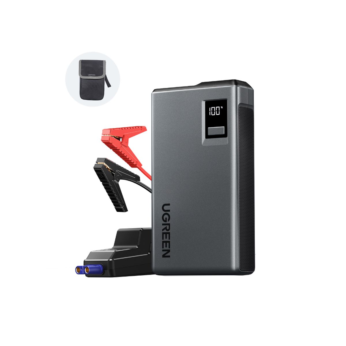 UGREEN - UGREEN PARTIDOR DE AUTO RECARGABLE PANTALLA 12000MAH ES702