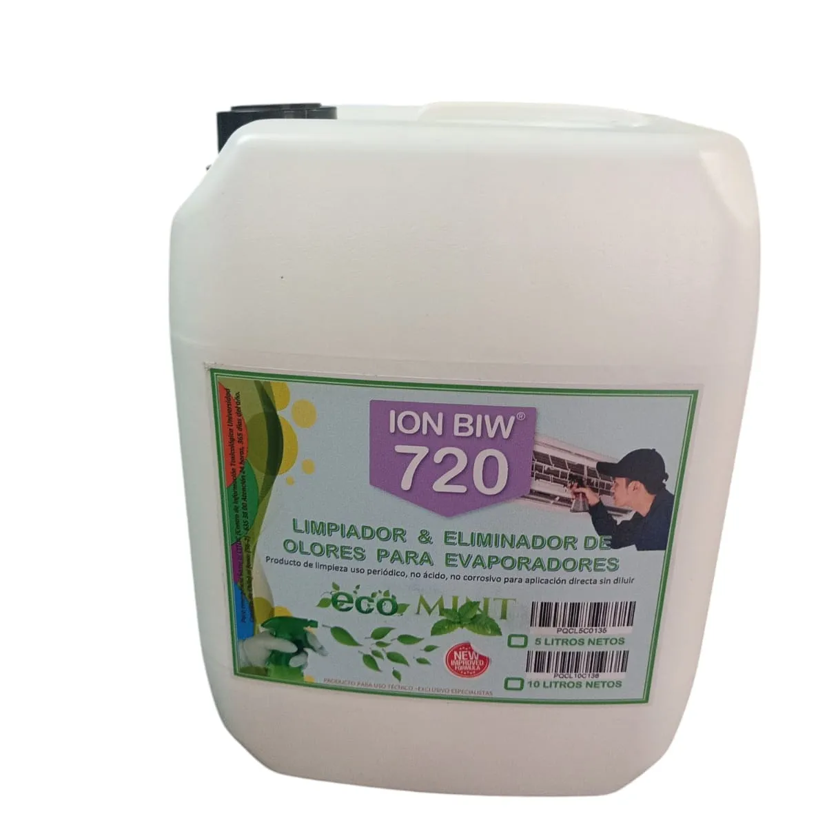 GENERICO - Líquido Limpieza Eliminador De Olores Unidad Interior Ac