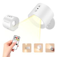 Lámpara De Pared Inalámbrica Batería Recargable Y Control