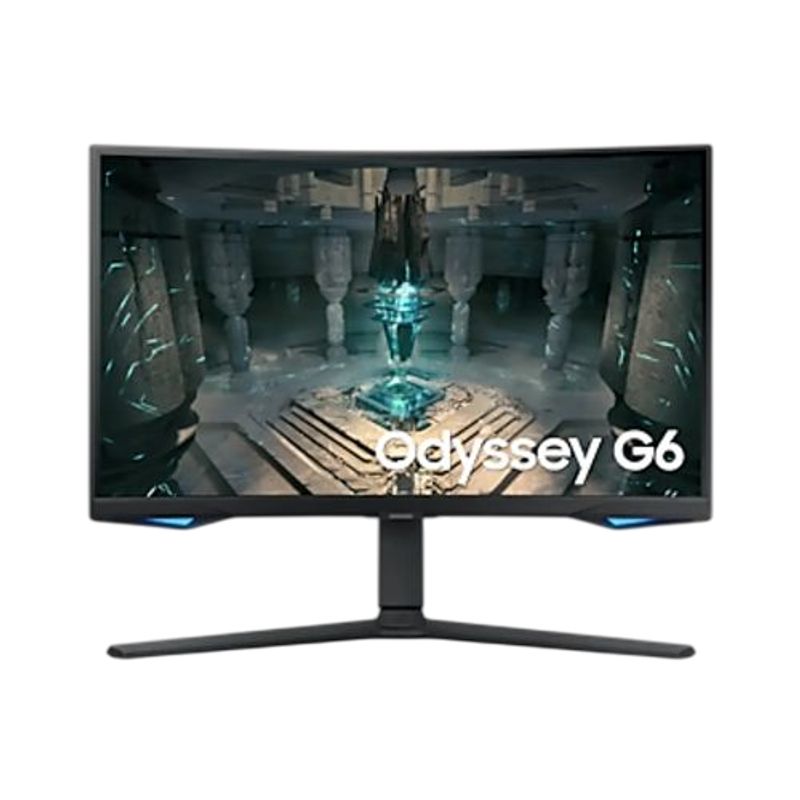 SAMSUNG - Samsung Odyssey G6 27 Curvo QHD 240Hz 1ms FreeSync Premium HDR
