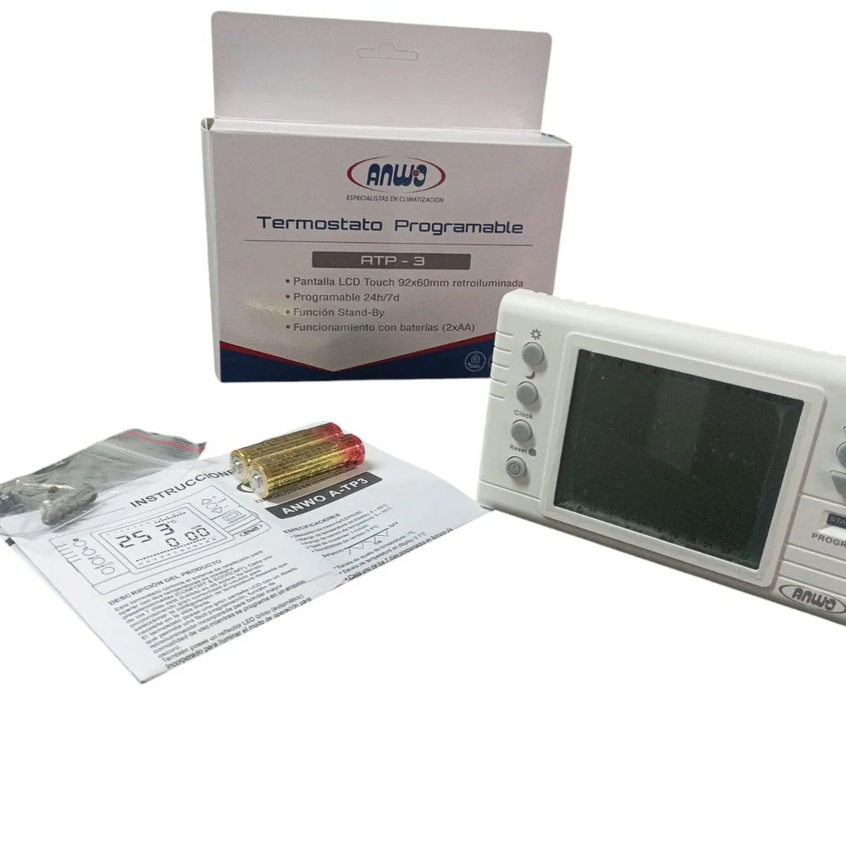 ANWO - Termostato Programable Ambiental Anwo Atp 3