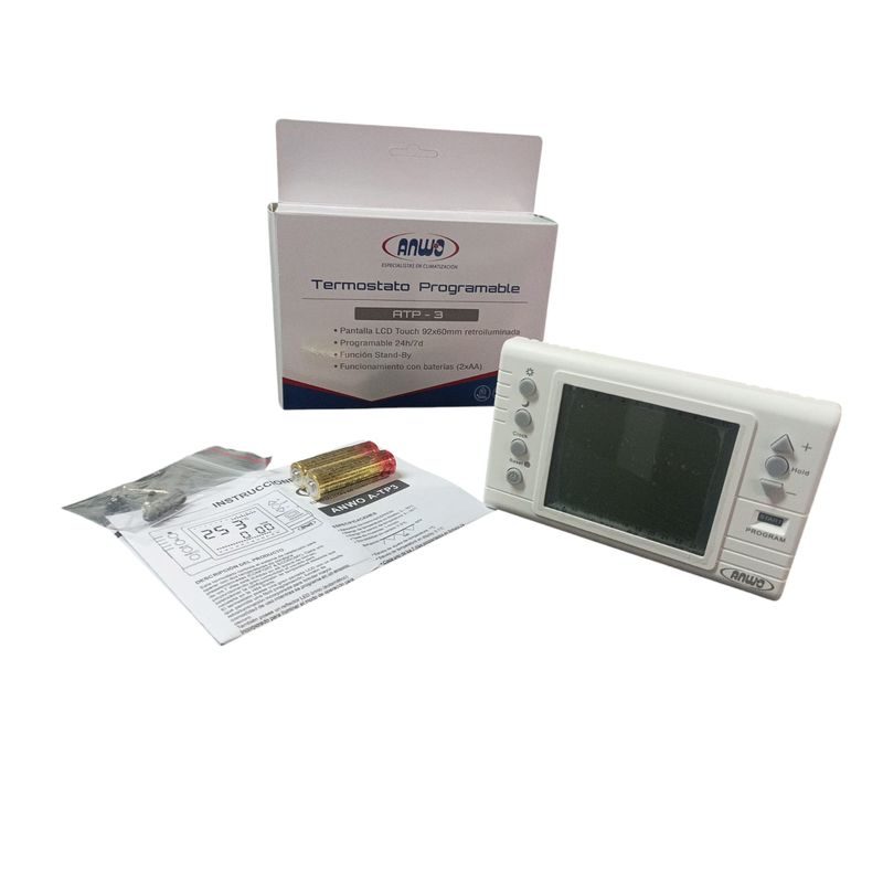 ANWO - Termostato Programable Ambiental Anwo Atp 3