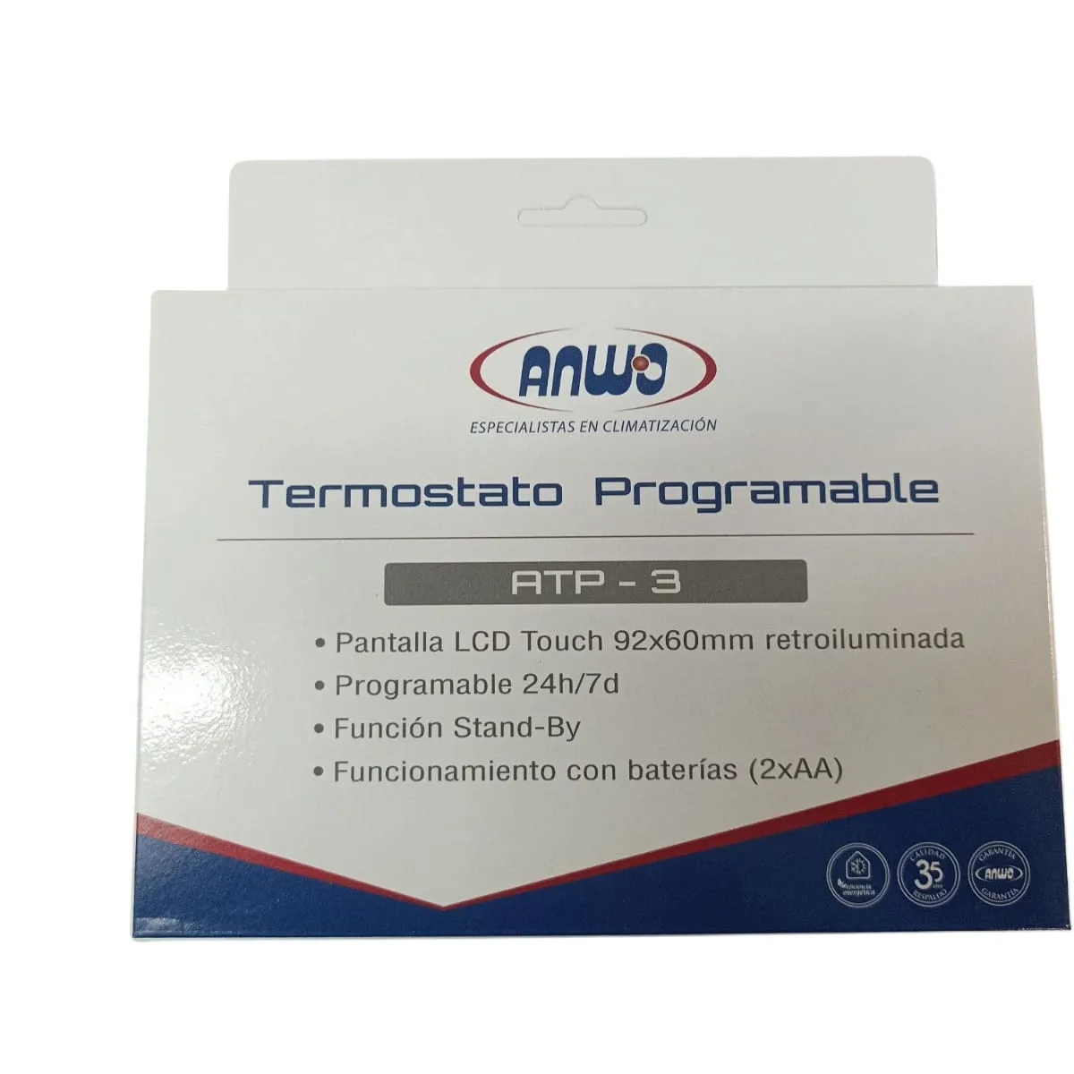 ANWO - Termostato Programable Ambiental Anwo Atp 3