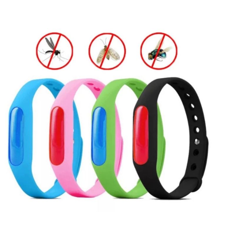 MOVI - Set x4 Pulseras Repelente Insectos Natural y Ajustable