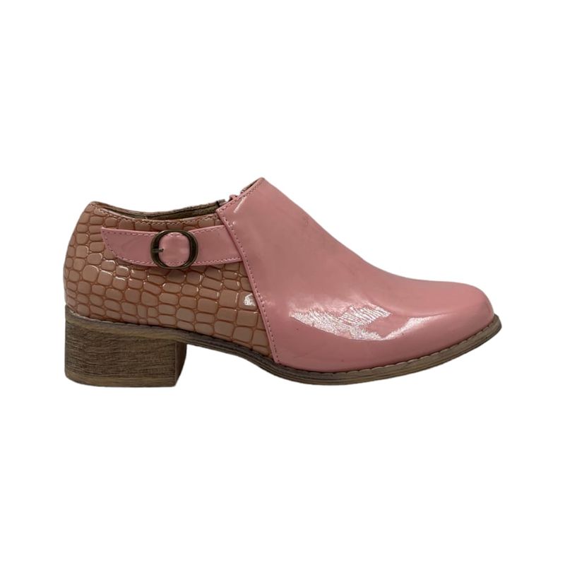 HERIEL - Zapato Rosa Charol Mujer