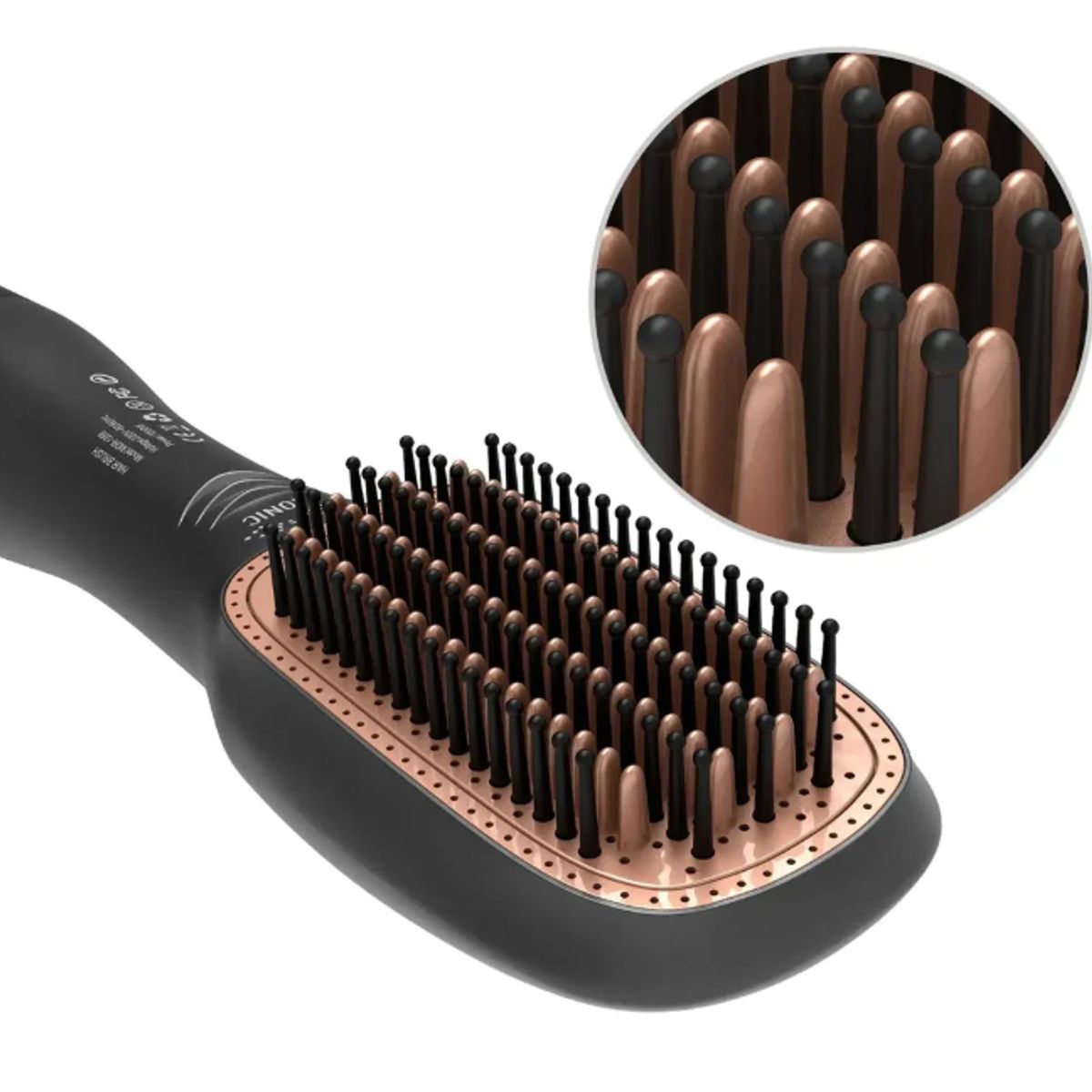 GENERICO - Cepillo Secador Alisador Cepillo Plancha Peine Secador 2 en 1