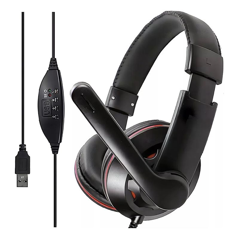 DM - Audífono Micrófono Headset Over Ear Ovleng Pc Consolas Ov-q5