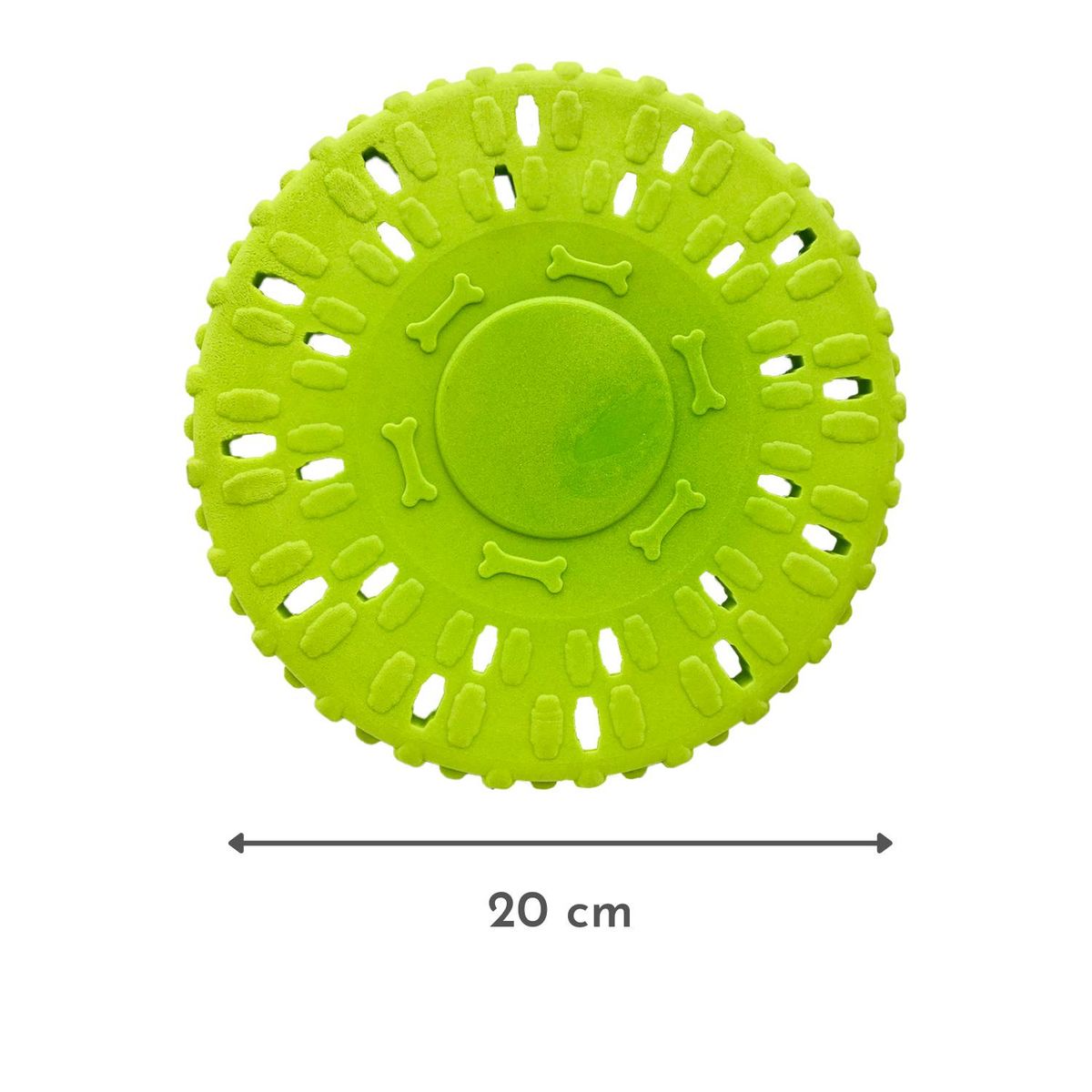 GENERICO - Disco Volador Flexible para Perro