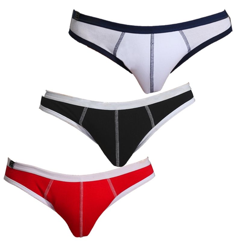 BAZIANO - Tripack Zunga Algodón Lycra