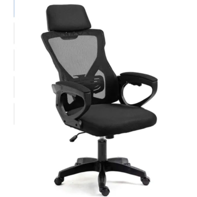 ATLAS - Silla Oficina Ergonomica Basculante Reclinable Con Apoyacabeza