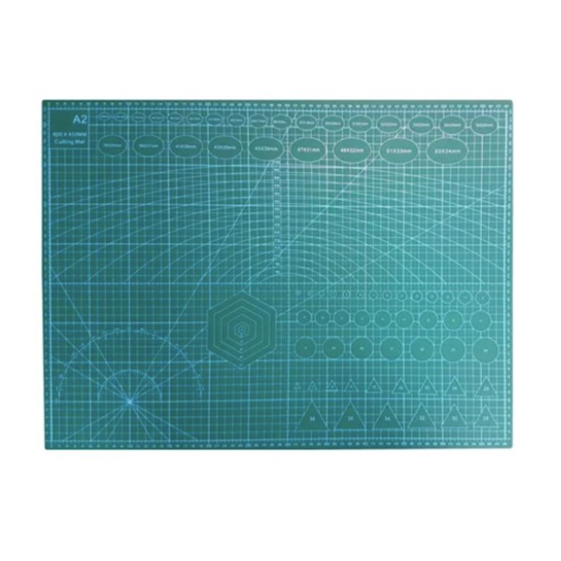ATLAS - Alfombrilla De Corte A2 60x45 Color Verde