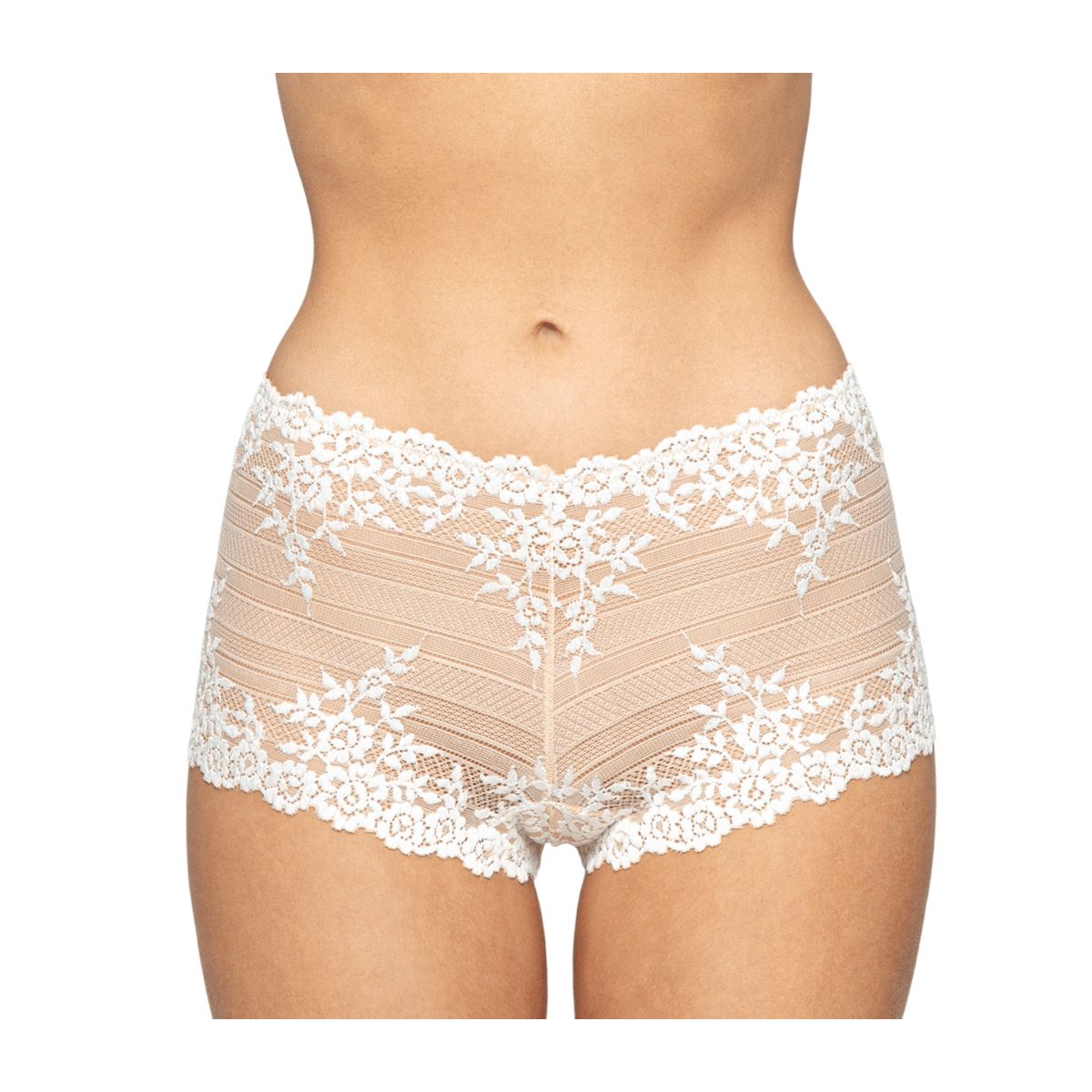 LADY GENNY - Pantaleta Encaje con Elásticos Invisibles