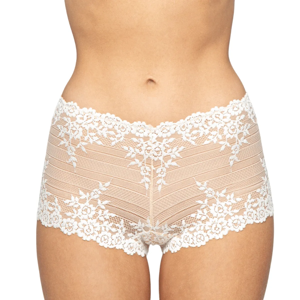 LADY GENNY - Pantaleta Encaje con Elásticos Invisibles