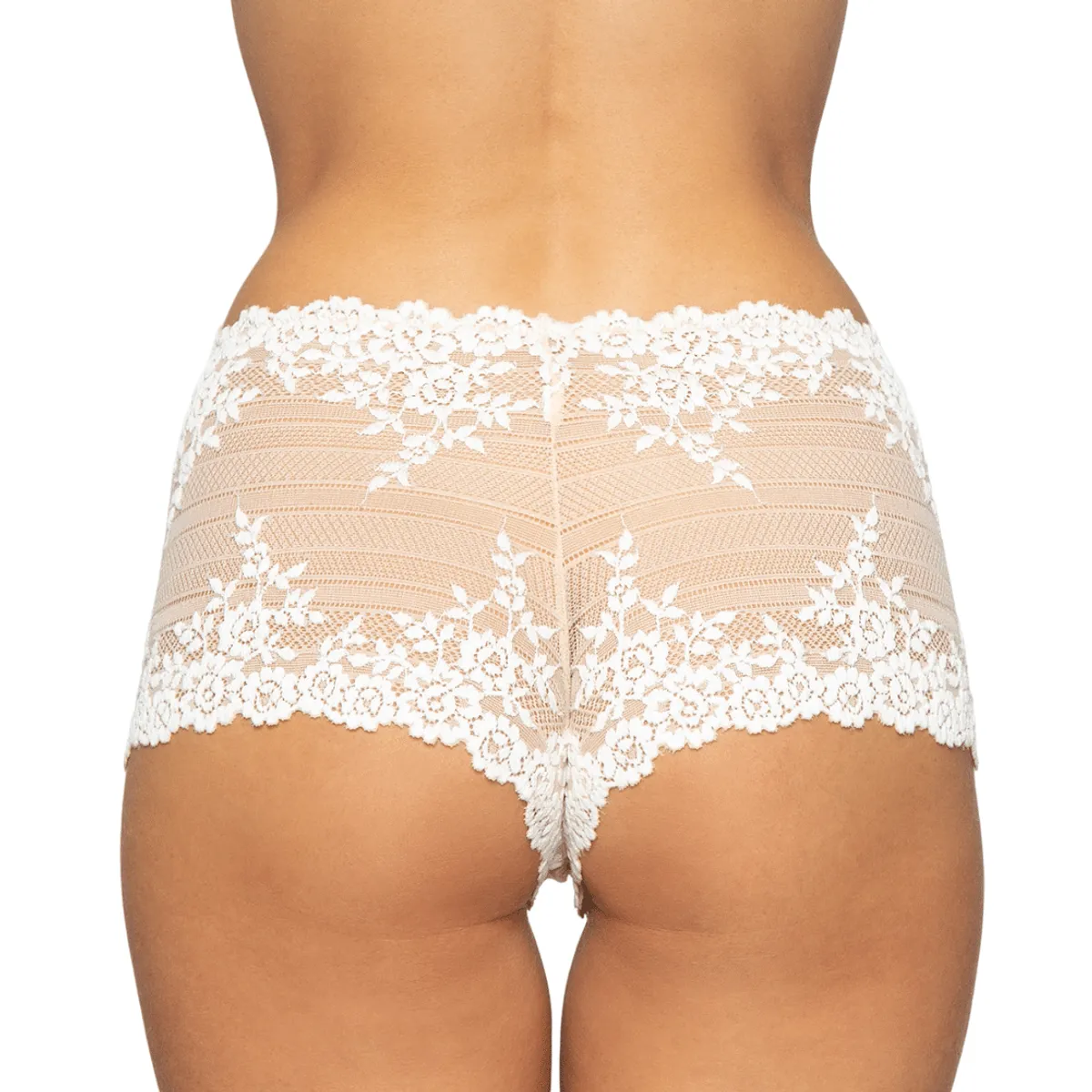 LADY GENNY - Pantaleta Encaje con Elásticos Invisibles