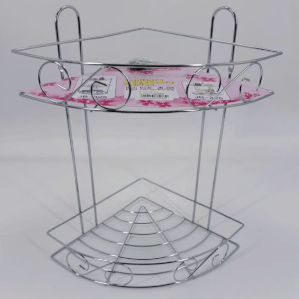 HOMESTAR - Organizador Para Ducha Estante Esquinero 2 Niveles Multiuso