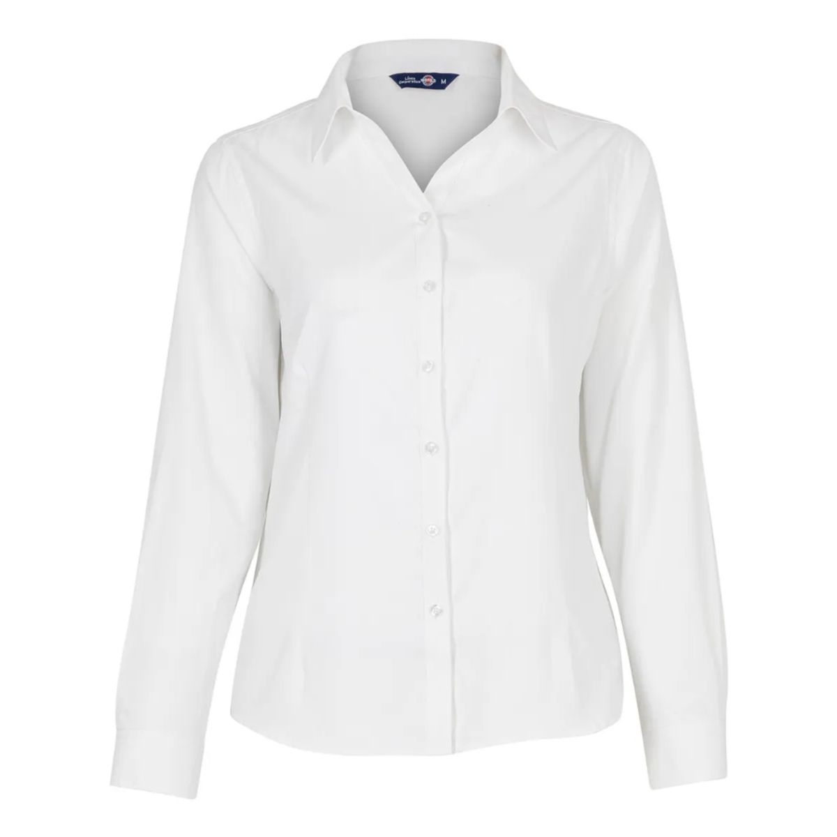 T-WORLD - Blusa Oxford Light Manga Larga Mujer