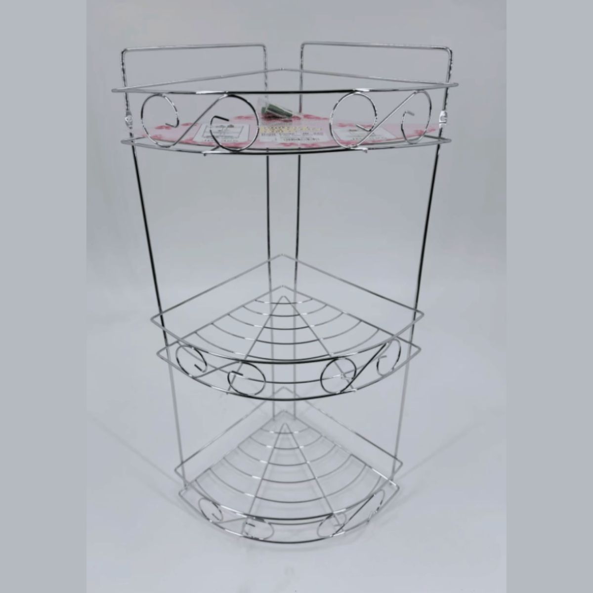 HOMESTAR - Organizador Para Ducha Estante Esquinero 3 Niveles Multiuso