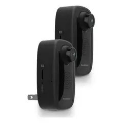 GENERICO - Paquete De 2 Cámaras Wifi De Seguridad Brookstone Negro