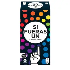 MATTEL - Juego De salon Si Fueras Un, Juego De Fiesta +17