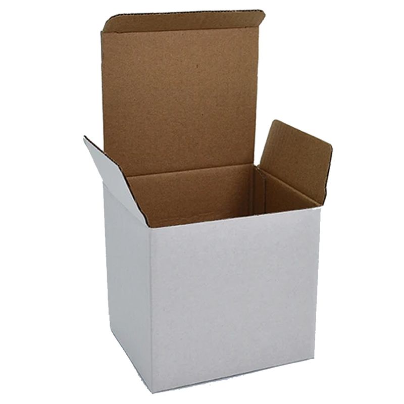 GENERICO - Pack 100 Cajas de carton Para Tazon 11oz