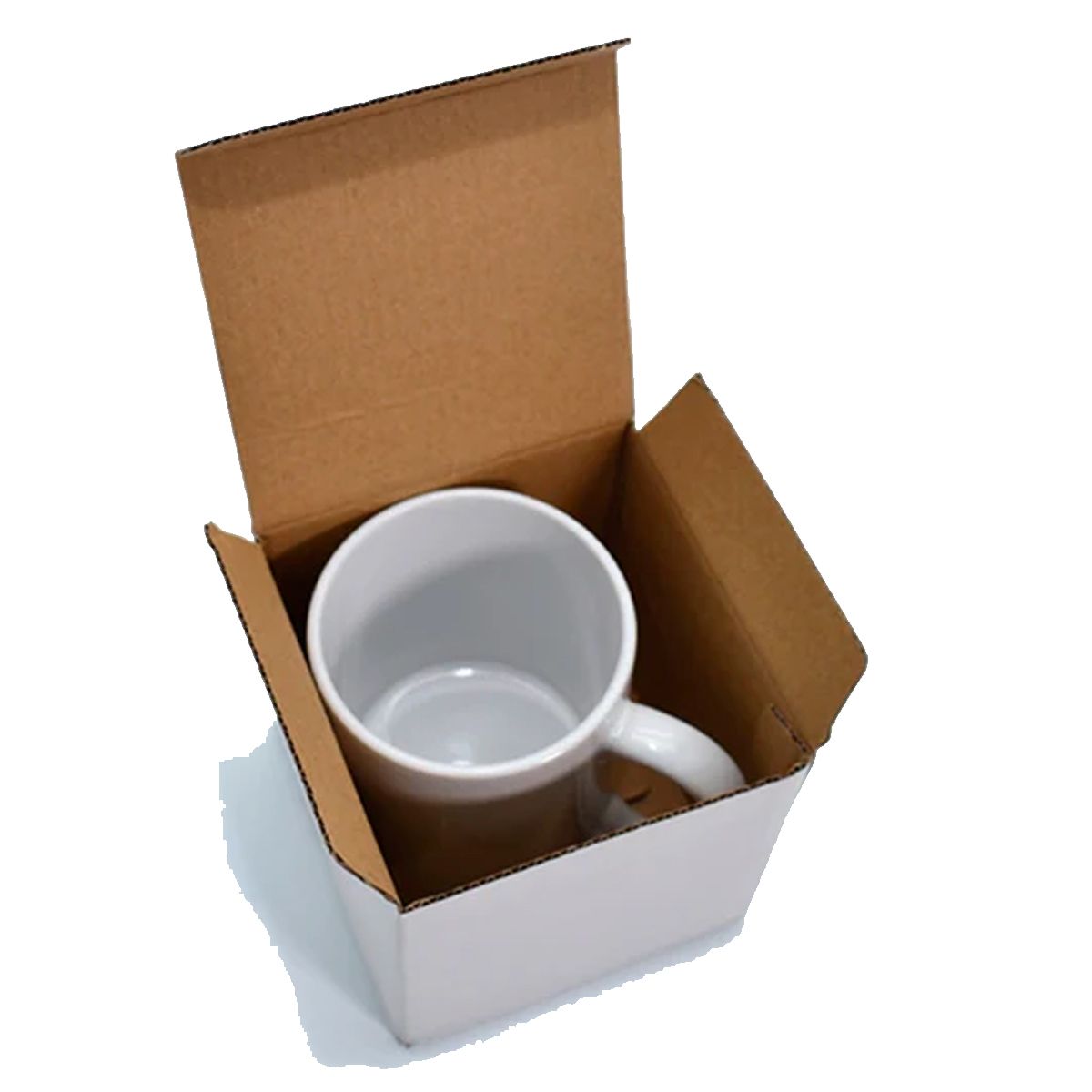 GENERICO - Pack 100 Cajas de carton Para Tazon 11oz