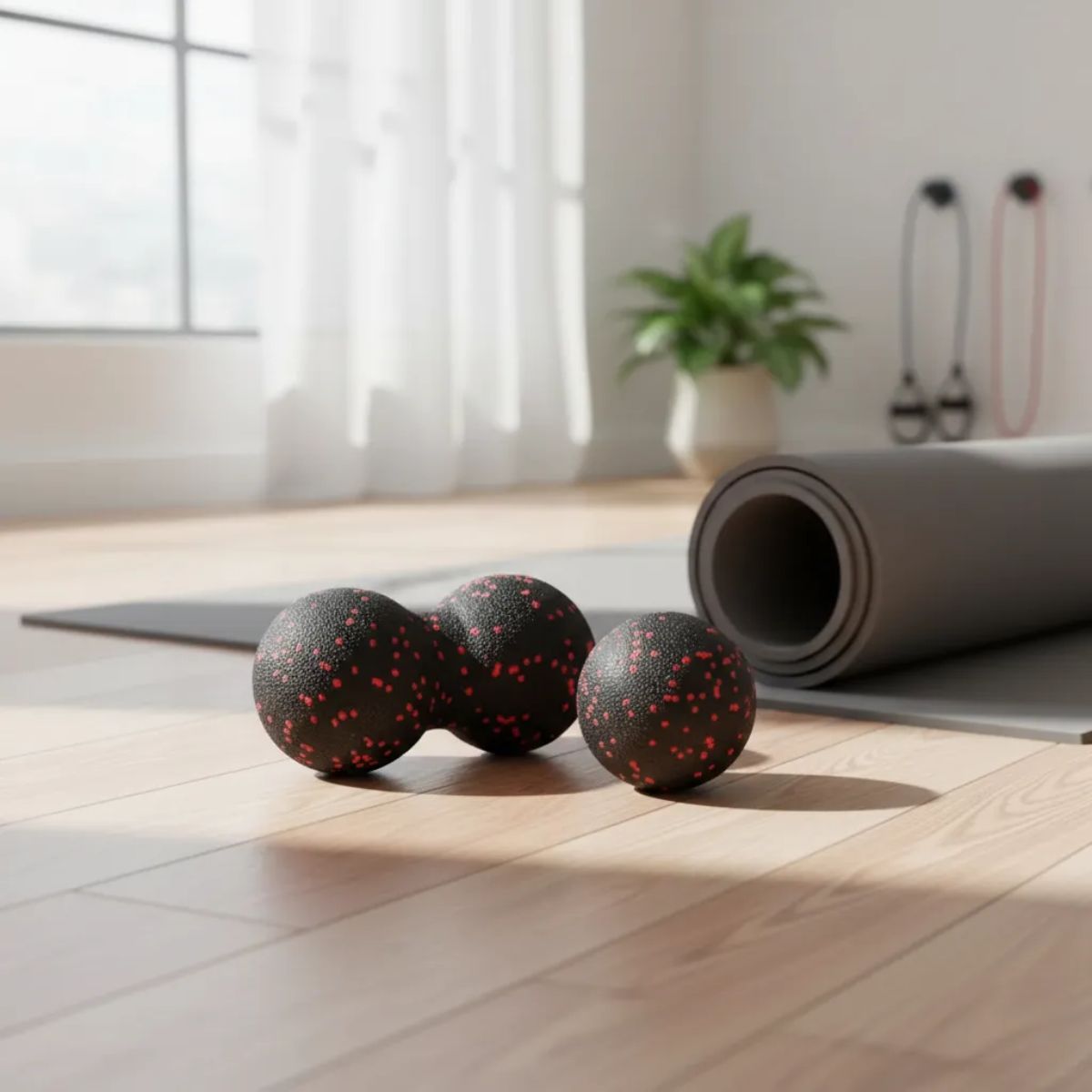 GENERICO - Pelotas De Masaje Lacrosse - Pilates - Yoga - Rehabilitación