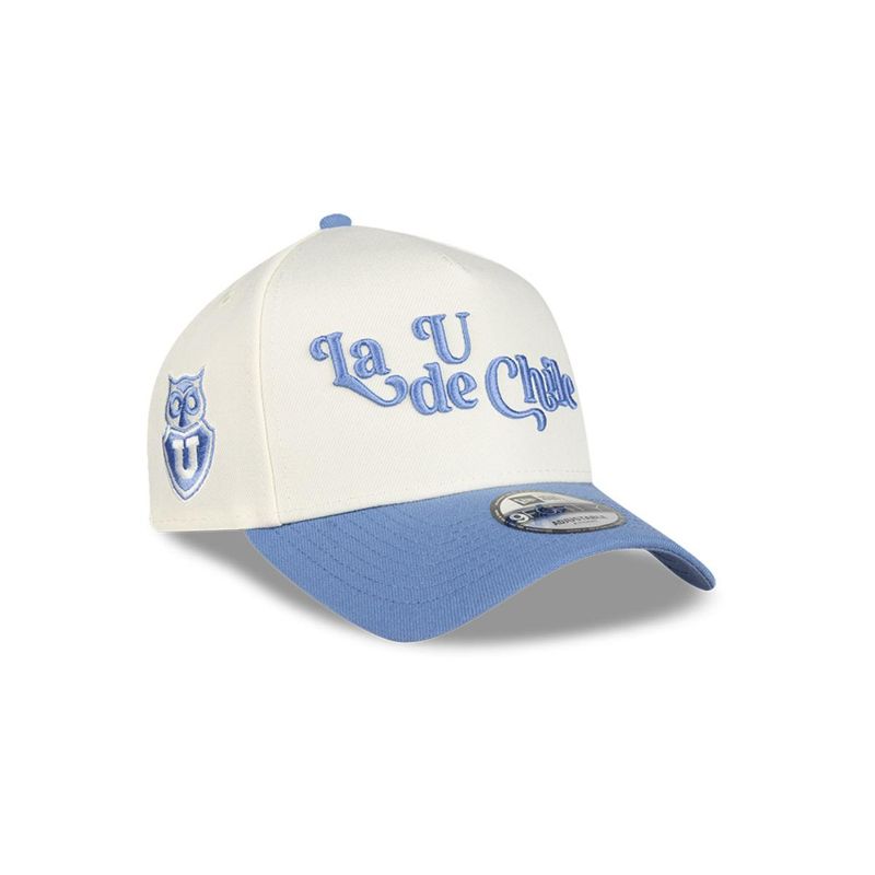NEW ERA - Gorra 9Forty Universidad de Chile Futbol  Pastel Blue
