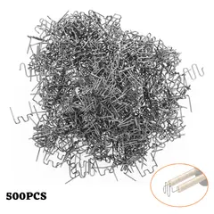 GENERICO - 500pzs Grapadoras De Plástico Caliente Para Choques De Coche