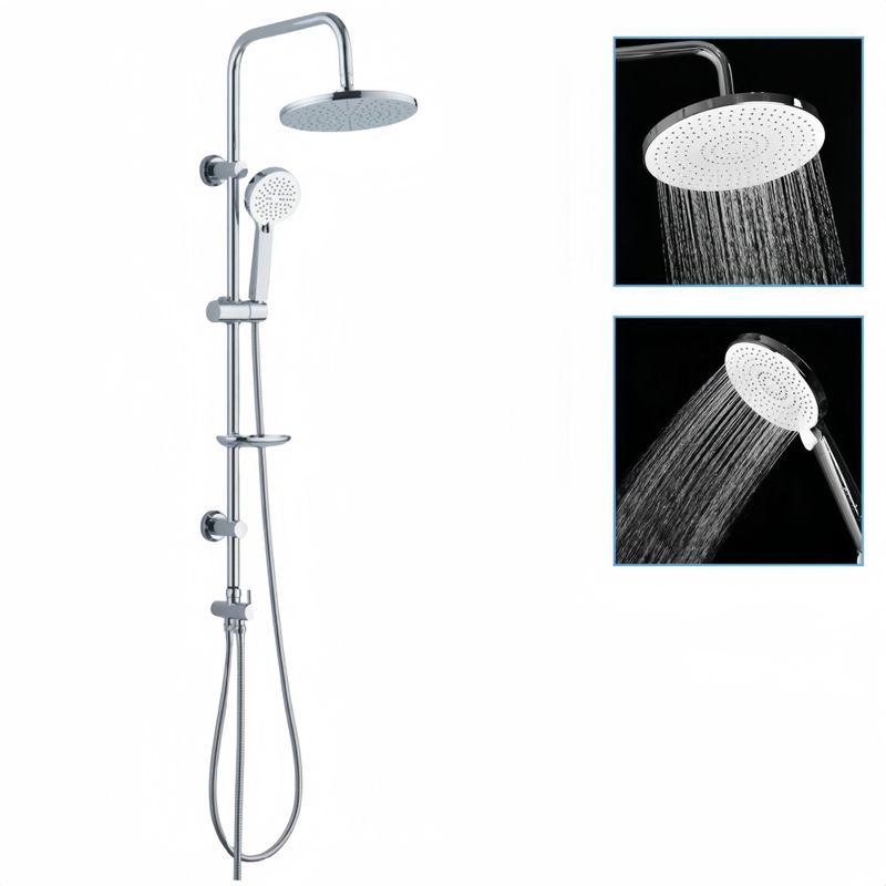 GENERICO - Columna Ducha Circular Con Monomando Ducha