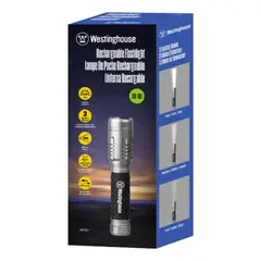 WESTINGHOUSE - Linterna Recargable De 2000 Lumen Luz Blanco