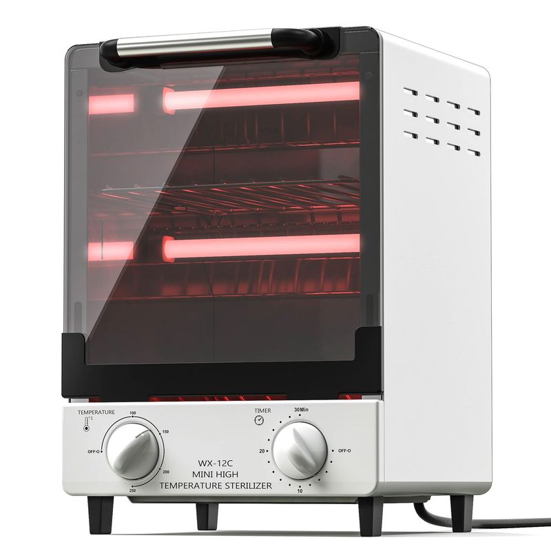 GENERICO - Esterilizador Bimetálico De Alta Temperatura 12l 1000w