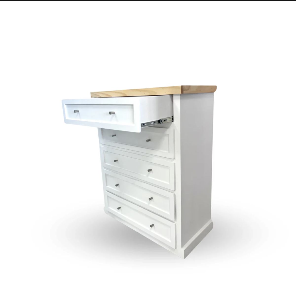 GENERICO - Cómoda de madera 5 cajones