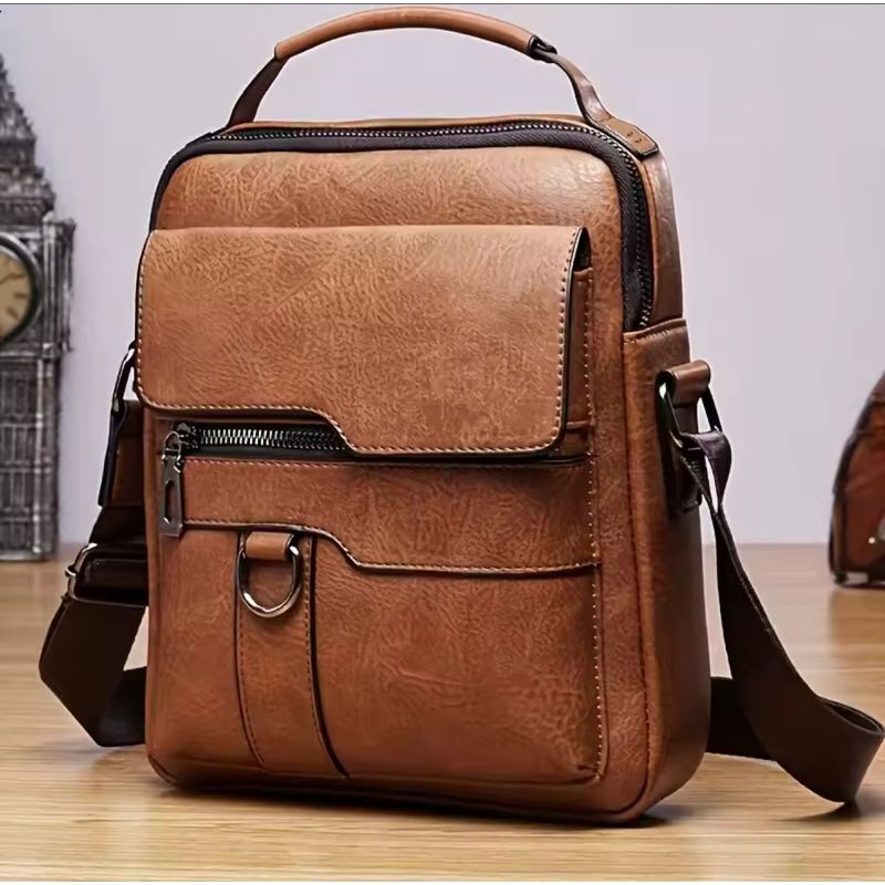 GENERICO - Bolso De Hombre Bandolera de Gran Capacidad Para Hombre