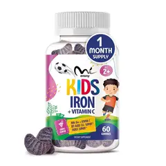 GENERICO - Kids Smart Iron Hierro Gomitas Con Vitamina C Para Niños 60u