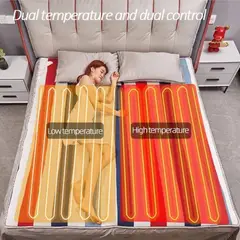 GENERICO - Calientacama 2 Plazas 9 Niveles De Ajuste De Temperatura