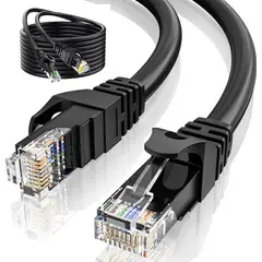 GENERICO - 50 Metros Cable Utp Cat 6 Rj45 Exterior Red Intemperie Cober