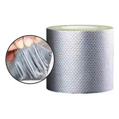 GENERICO - Cinta Sellador Butilo Techo Gotera Impermeable 100mm X 10m