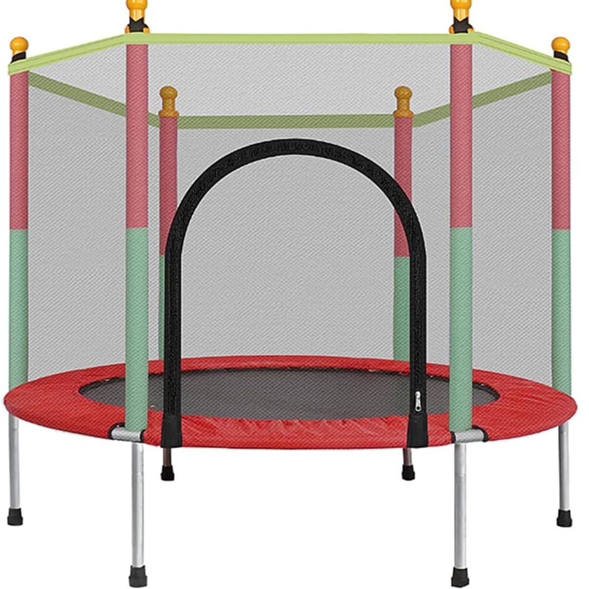 KUANGYE - Cama Elastica Trampolin Para Niños 1.4 Metros