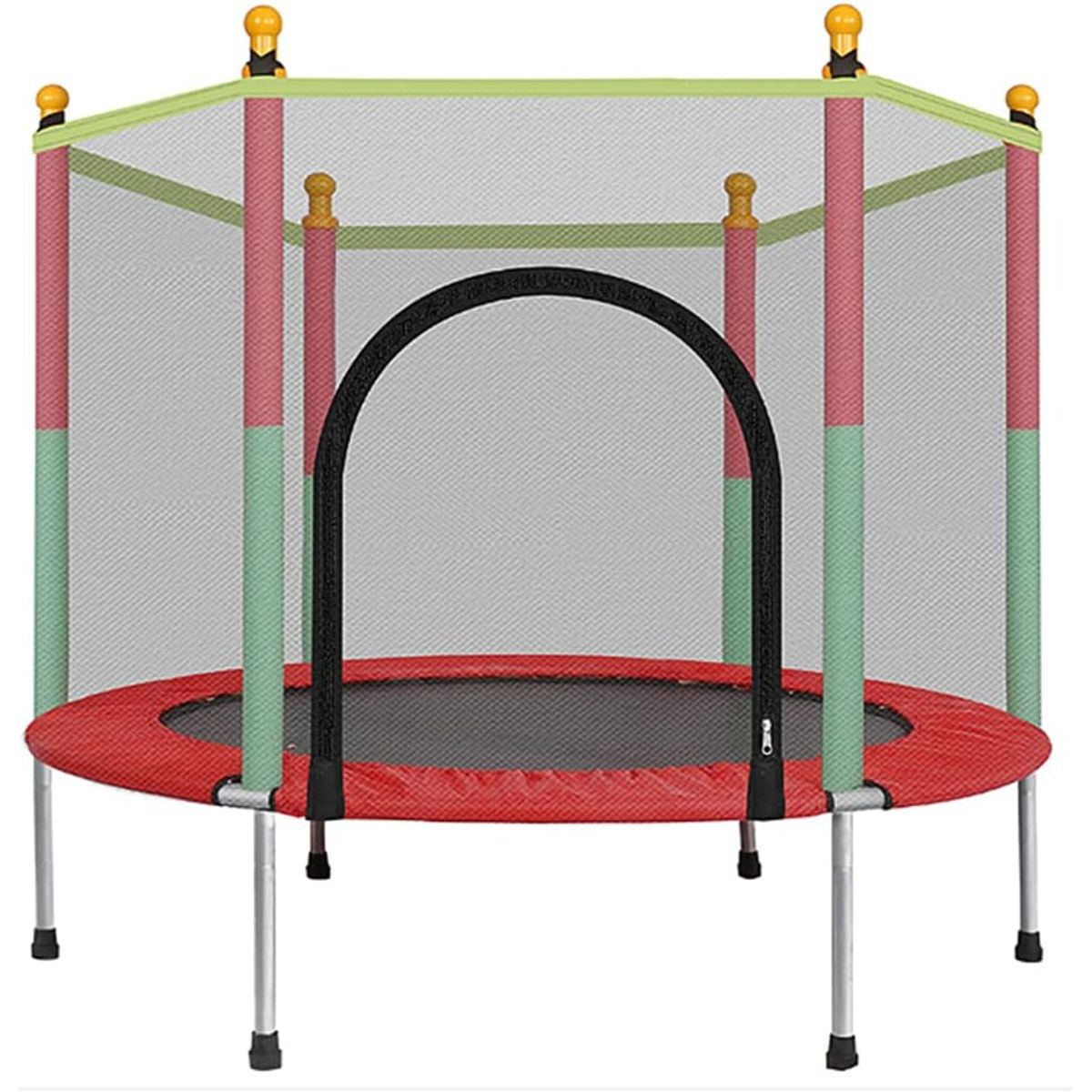 KUANGYE - Cama Elastica Trampolin Para Niños 1.4 Metros