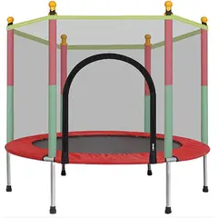 KUANGYE - Cama Elastica Trampolin Para Niños 1.4 Metros