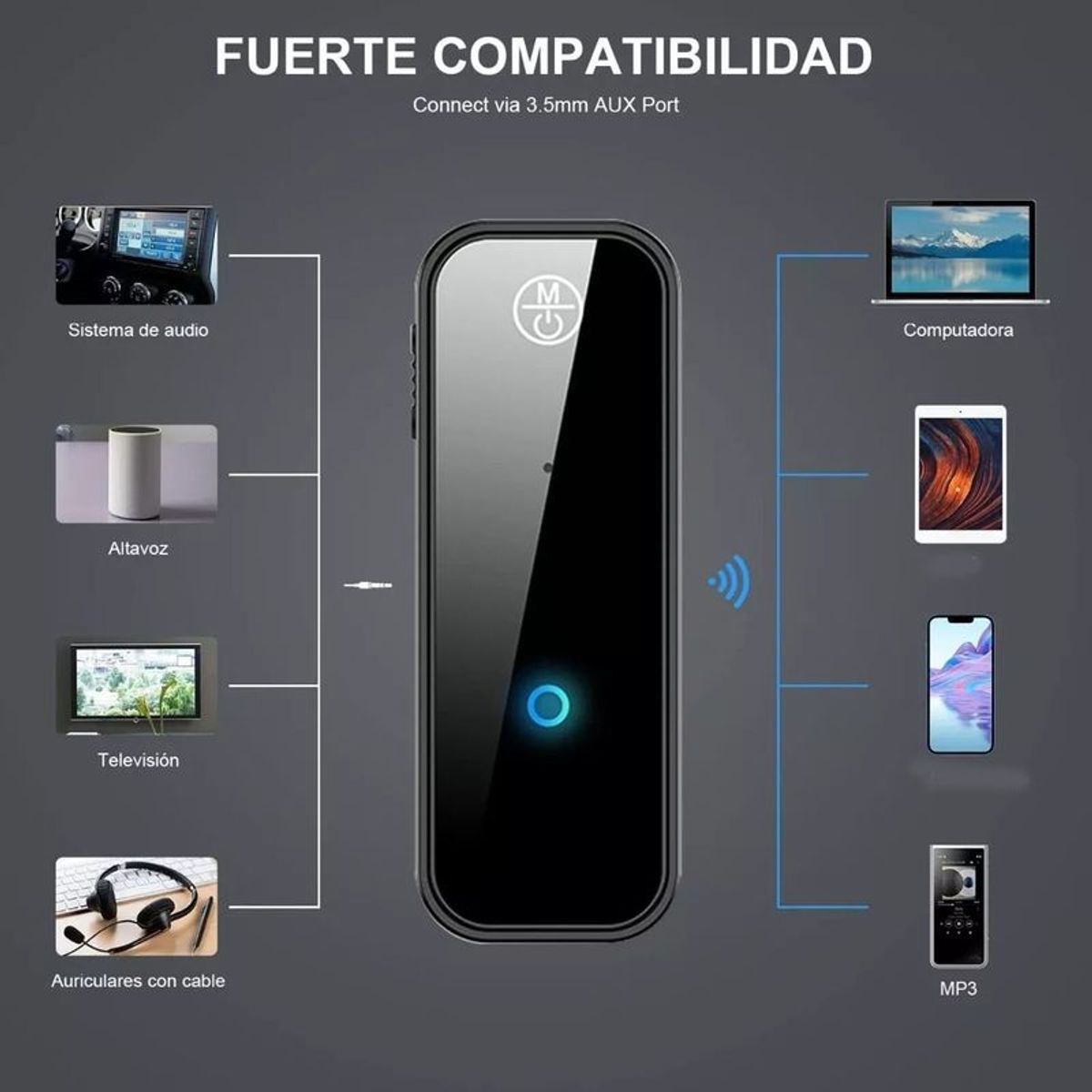 GENERICO - Receptor Bluetooth Para Bose Sounddock Iii Y Otras Fidelidad
