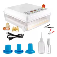 GENERICO - Incubadora Automatica De Huevos Para Pollos 64 Huevos 80w