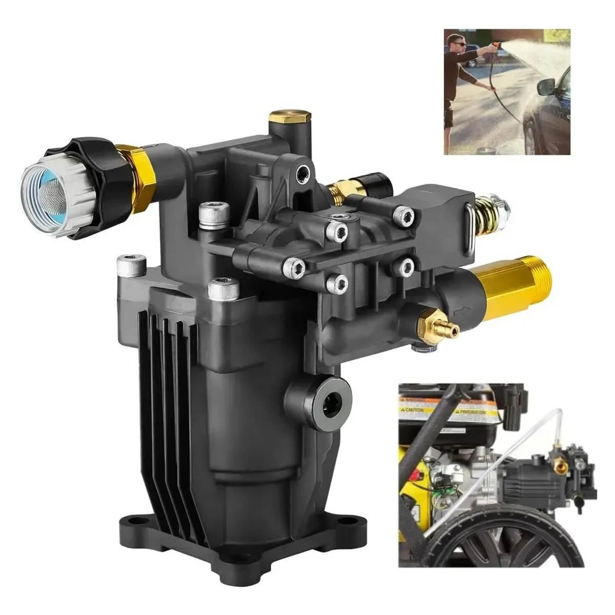 KUANGYE - Bomba Lavadora A Presión 2800-3200 Psi 25gpm