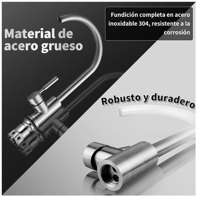 Imagen 2 del producto Combo Lavaplatos Simple 68x45x20cm Acero Inoxidable Con Grifo