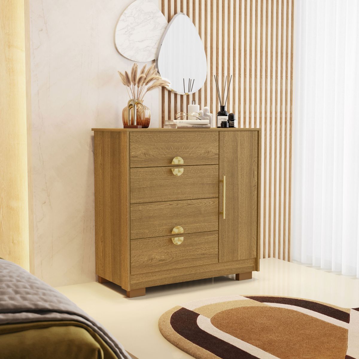 JDO & DESIGN - COMODA ISLA BELLA NATURE