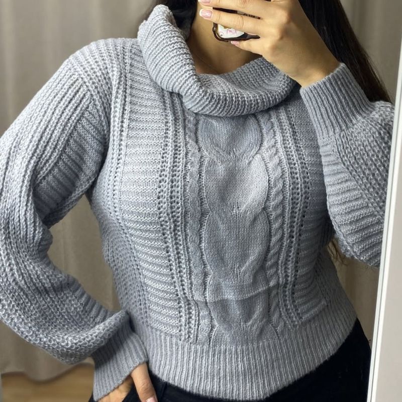 ARRAKASTA - Sweater de lana cuello alto