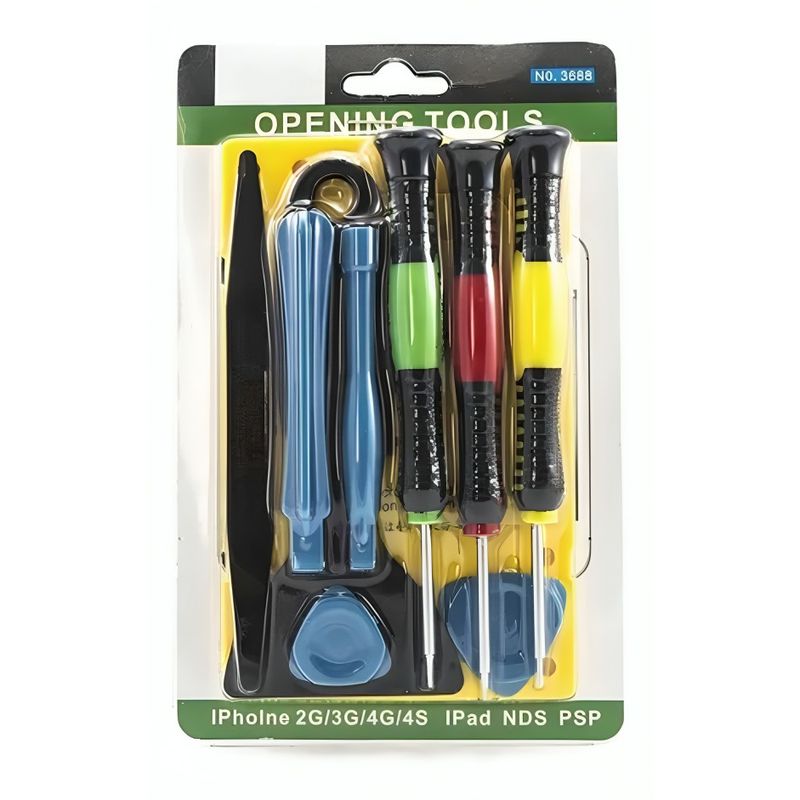 GENERICO - Set Destornilladores Kit De Herramientas Precisión 10 En 1
