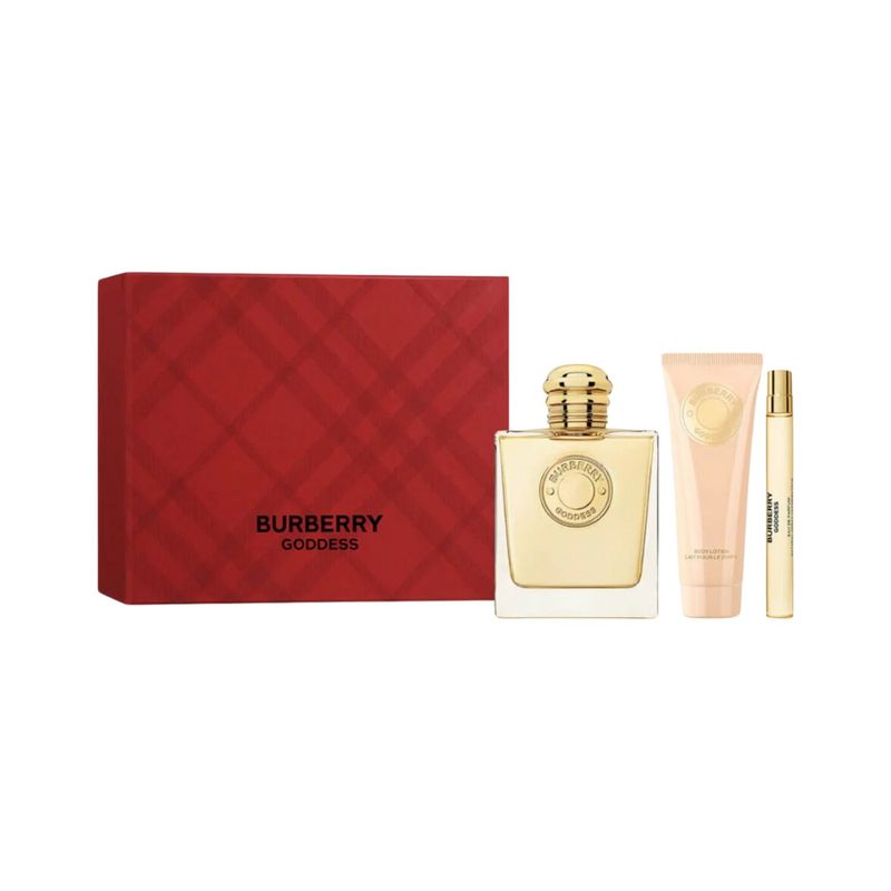 BURBERRY - Burberry Goddess Edp 100 Ml + 10 Ml + 75 Ml Set 3 Pcs Mujer